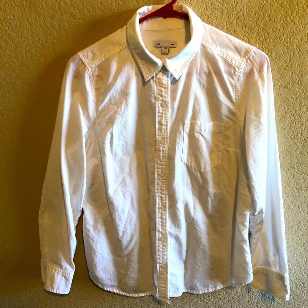 GAP Factory White Shirt - Size M